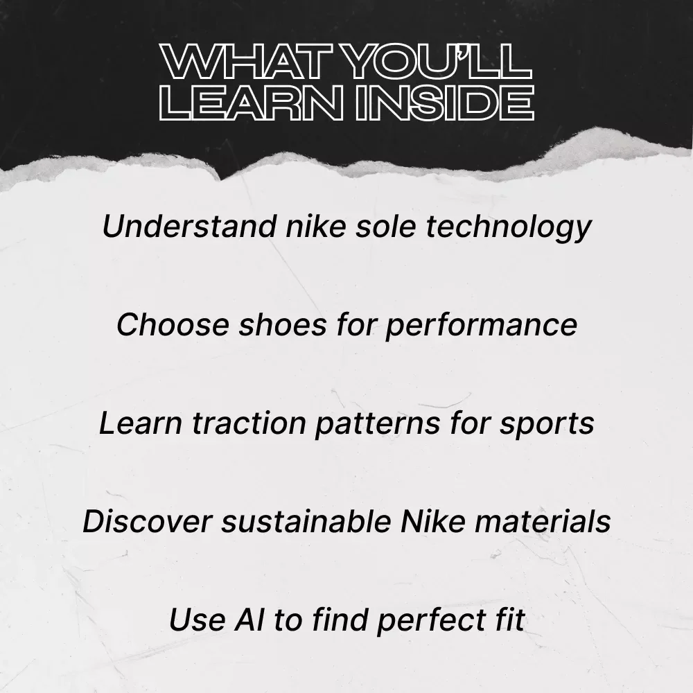 Decoding Nike Sole Technology: Complete Guide to Nike Sole Technology Differences eBook