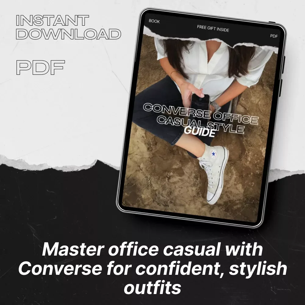 Converse Office Casual Style Guide - Your Ultimate eBook for Effortless Office Fashion