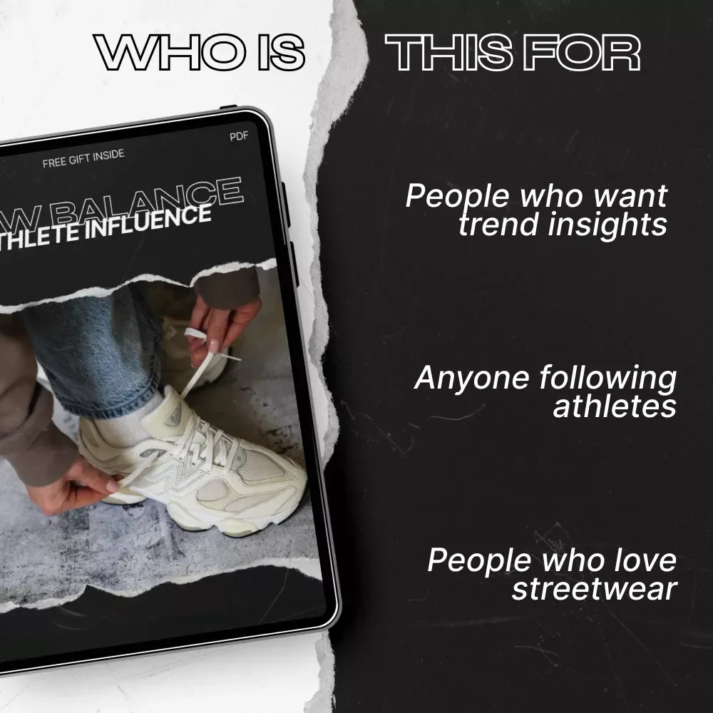 New Balance Athlete Influence Checklist – Ultimate new balance athlete influence Guide for Sneakerheads, Collectors & Trend Trackers | Digital Download