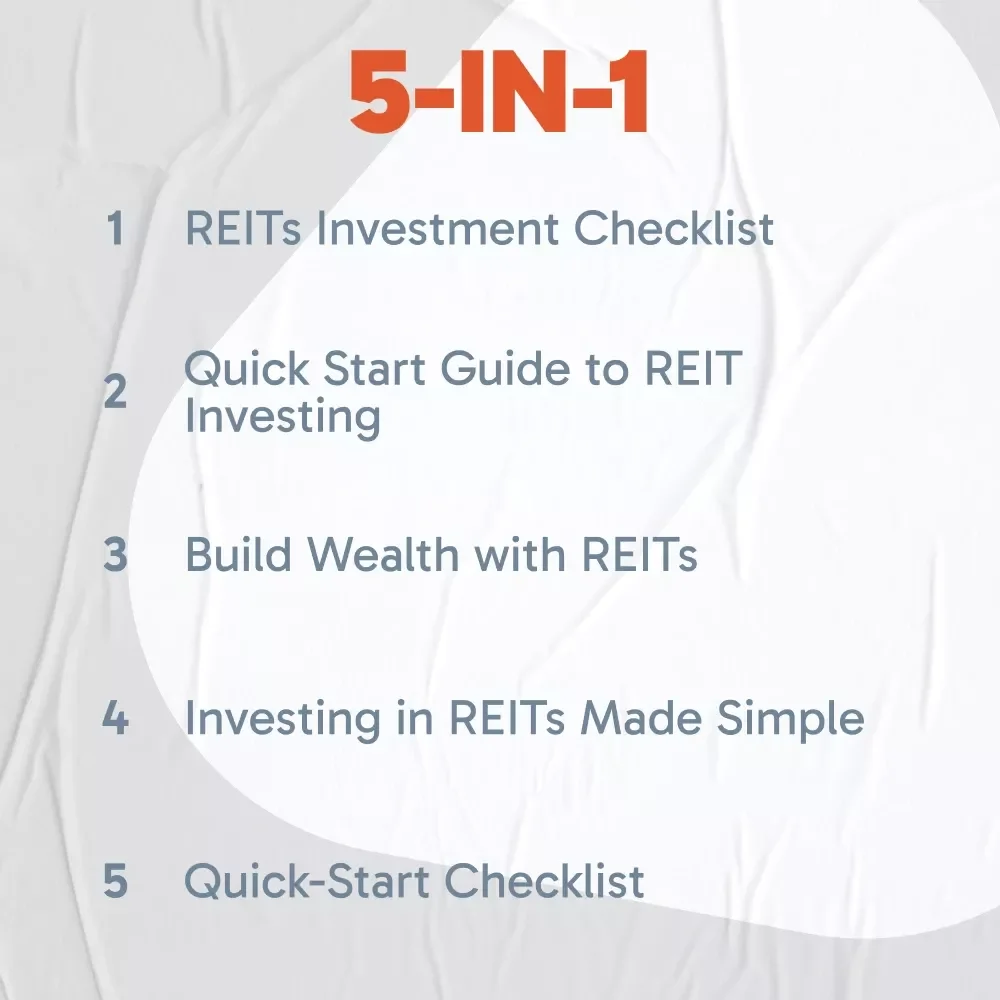 The Everyday REIT Investor Bundle: How to Buy REITs Made Simple 5-in-1 Digital Kit
