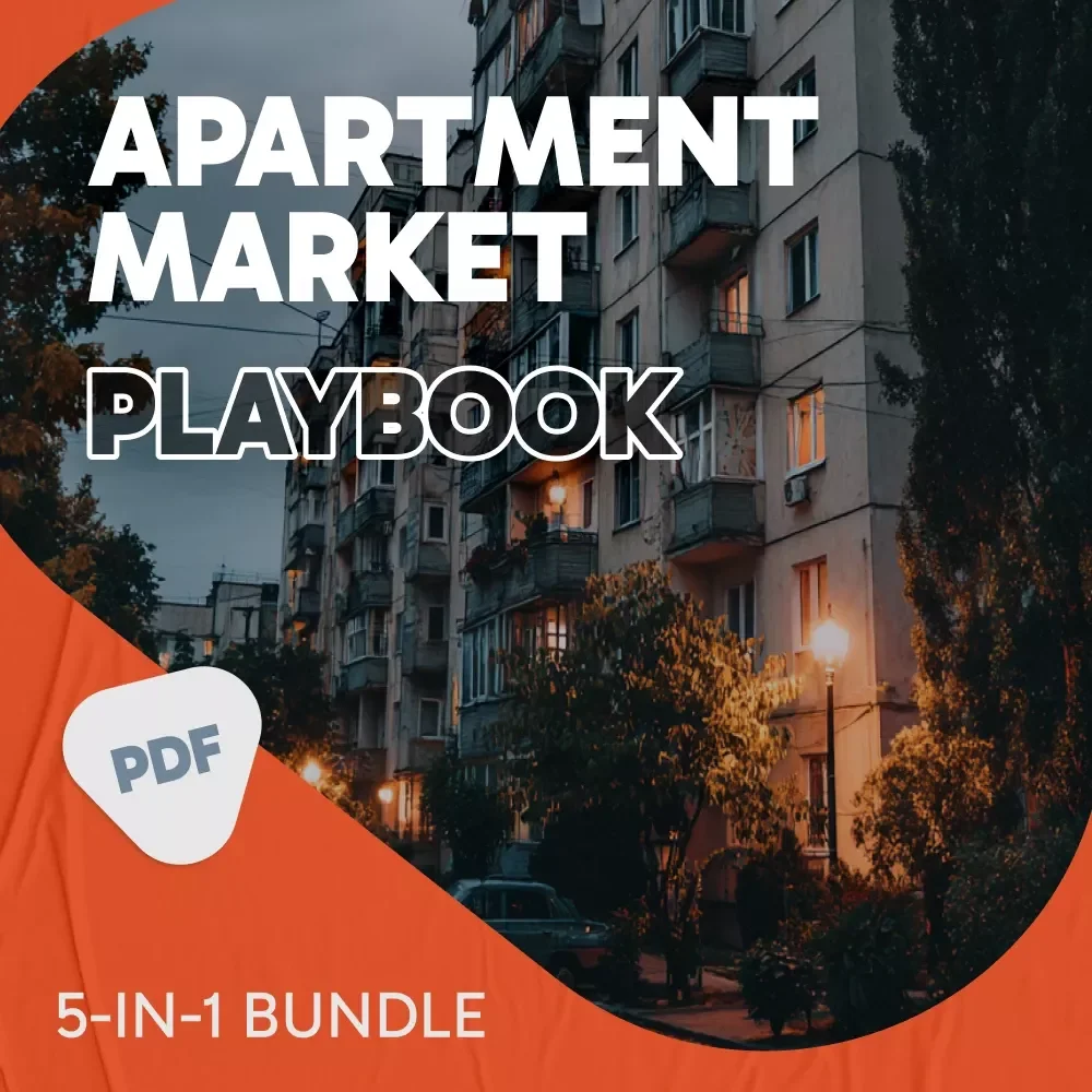 Apartment Market Playbook for Serious Investors | 5-in-1 Apartment Investing Guides & Tools