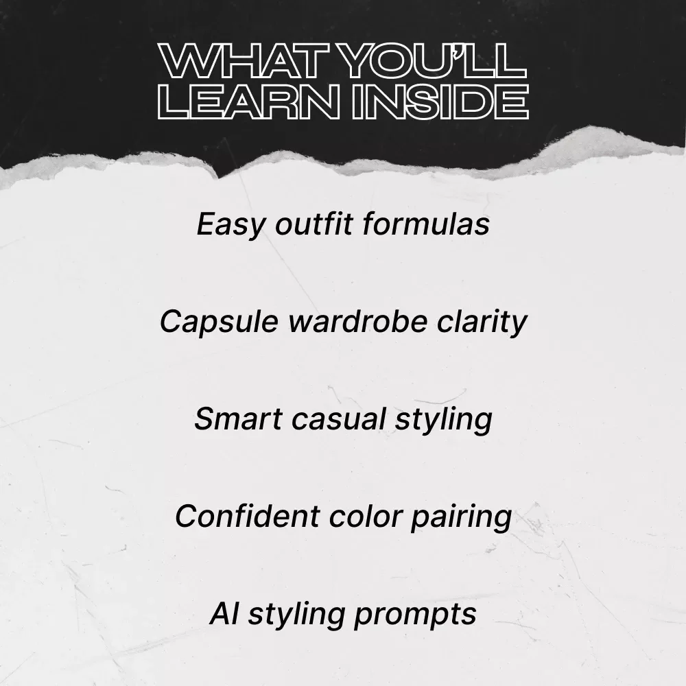 Nike Minimalist Sneaker Outfits Guide – Modern Capsule Wardrobe Styling eBook & Checklist for Effortless Everyday Looks