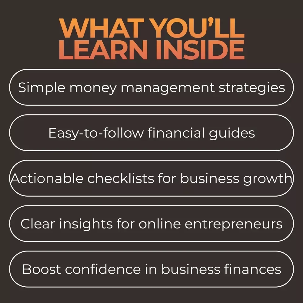 Money Management Toolkit for Online Business Owners: 3-in-1 Bundle of Guides & Checklists