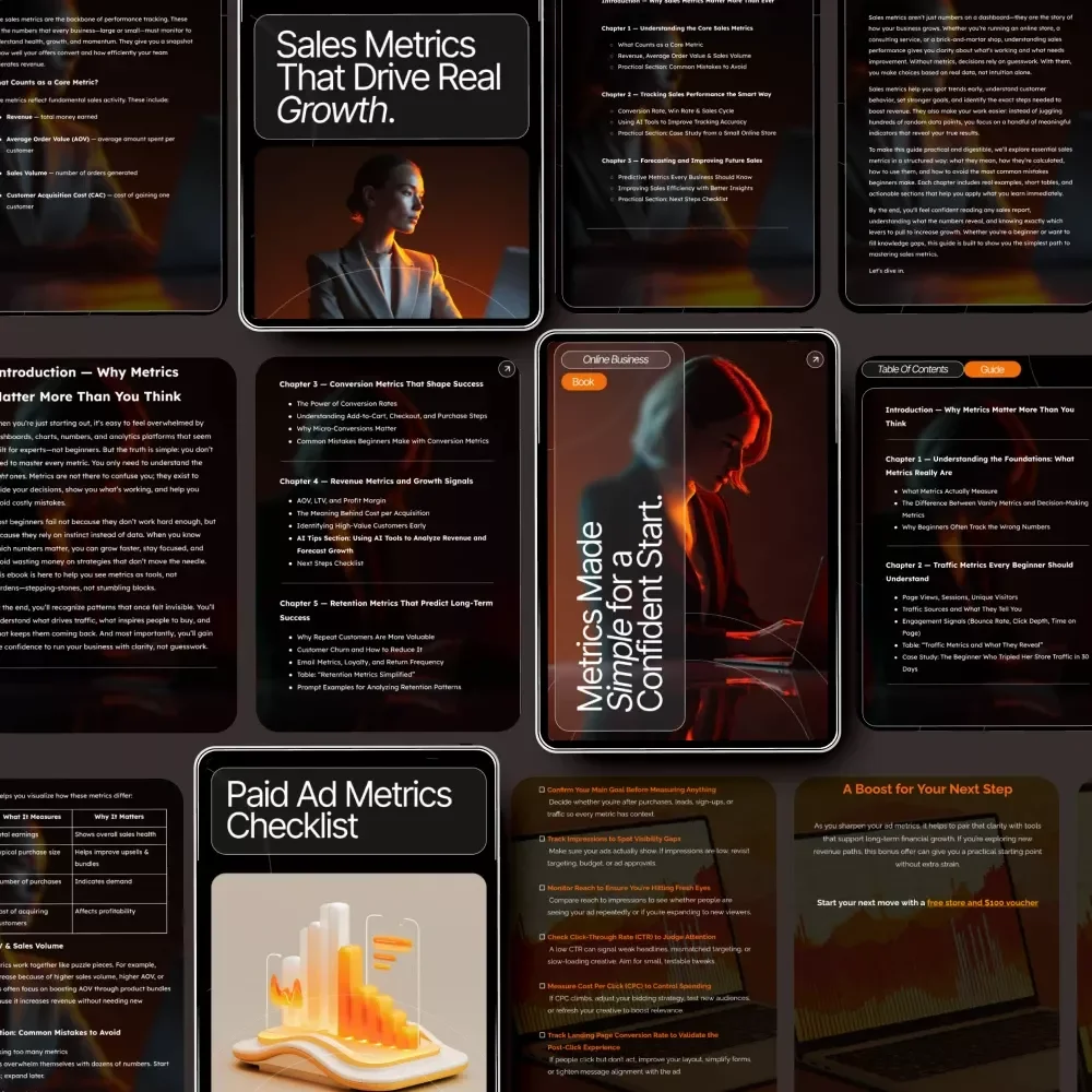 Ad Metrics Mastery Toolkit: 3-in-1 Bundle for Confident Paid Ads Performance