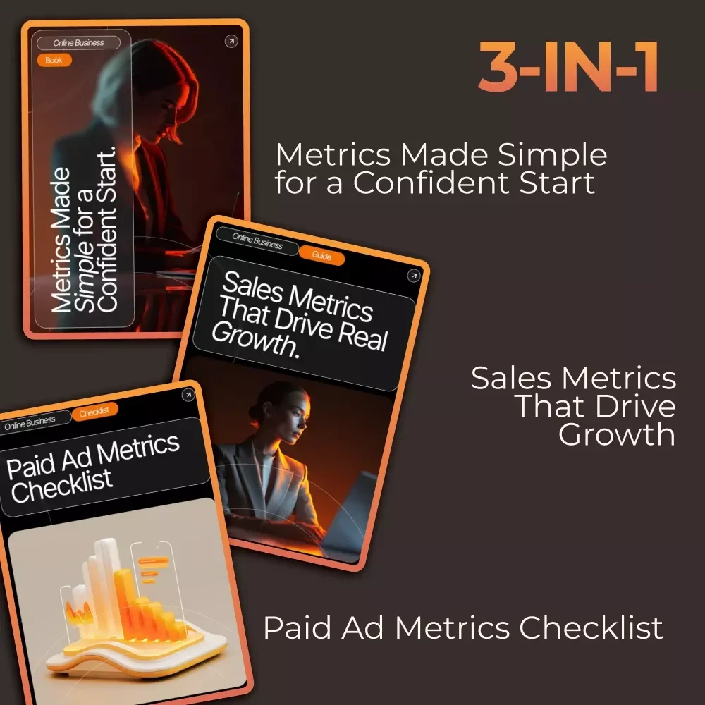 Ad Metrics Mastery Toolkit: 3-in-1 Bundle for Confident Paid Ads Performance