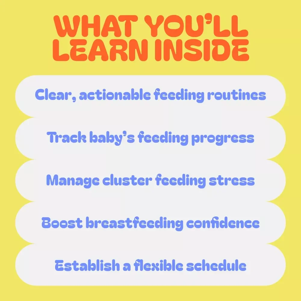 Feeding Frequency Bundle for Your Newborn - 5-in-1 Guides, eBooks & Checklists
