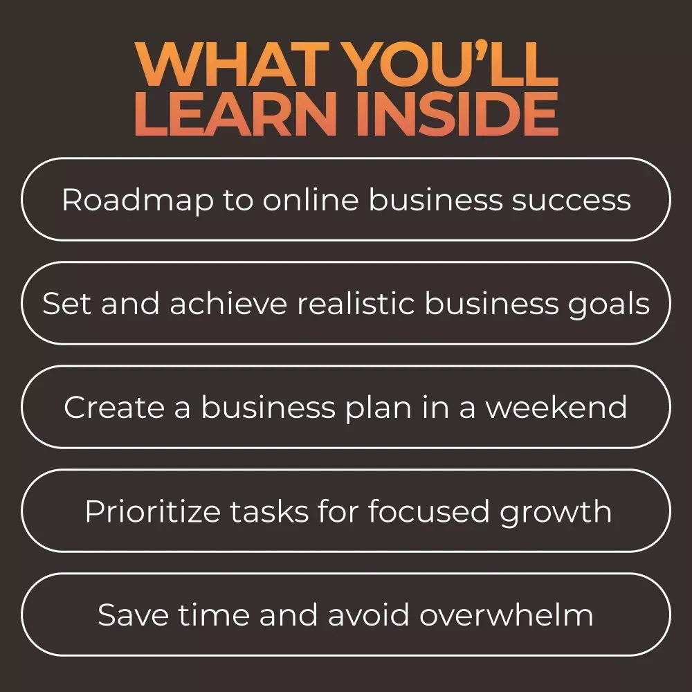 The First-Year Business Growth Toolkit: 4-in-1 Bundle to Achieve Online Business Goals