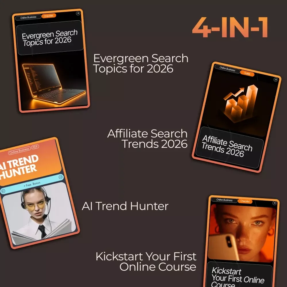 2026 Evergreen SEO Topics Bundle: 4-in-1 Digital Downloads for SEO Success