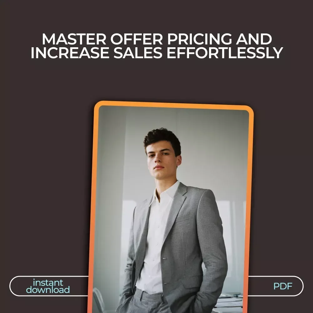Offer Pricing Strategy Bundle for Beginners - 3-in-1 Digital Download Guides, eBooks & Checklists