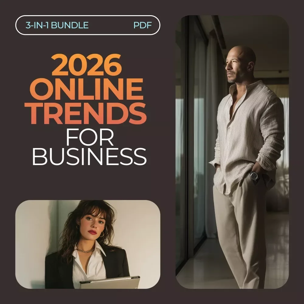 2026 Online Trends for Business: 3-in-1 Bundle for Beginners