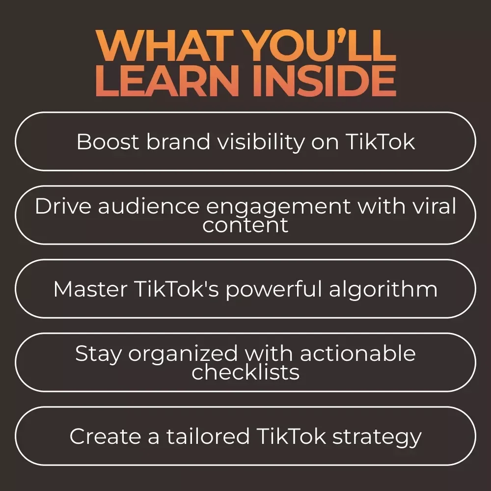 TikTok for Business Growth Toolkit: 4-in-1 Bundle for TikTok Strategy