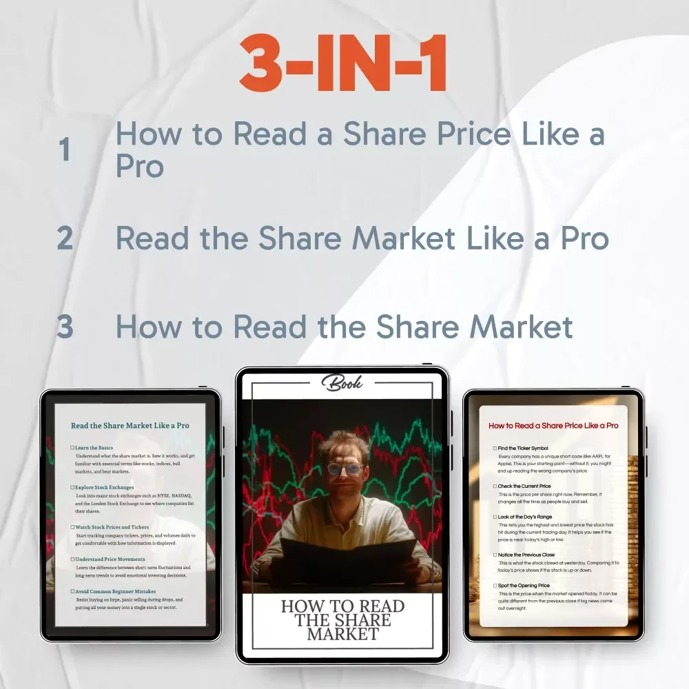 A Clear Framework for Reading Shares | 3-in-1 Bundle - eBooks, Guides & Checklists