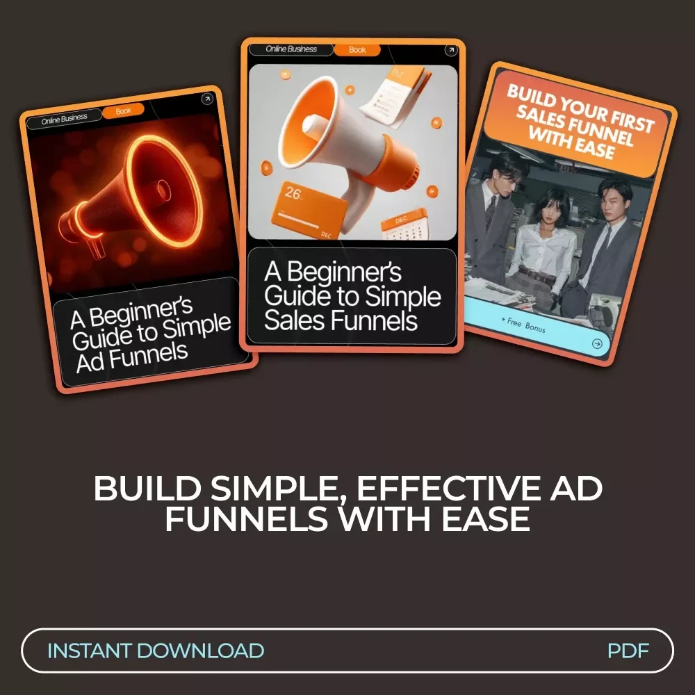 Simple Ad Funnel Toolkit: 3-in-1 Bundle for Beginners | Digital Downloads