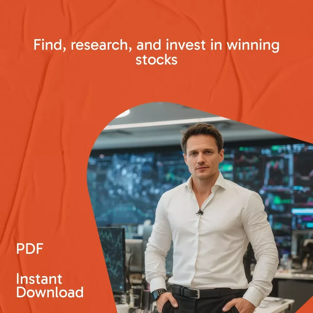 Winning Stocks Research Starter Kit: 3-in-1 Bundle for Finding Good Stocks