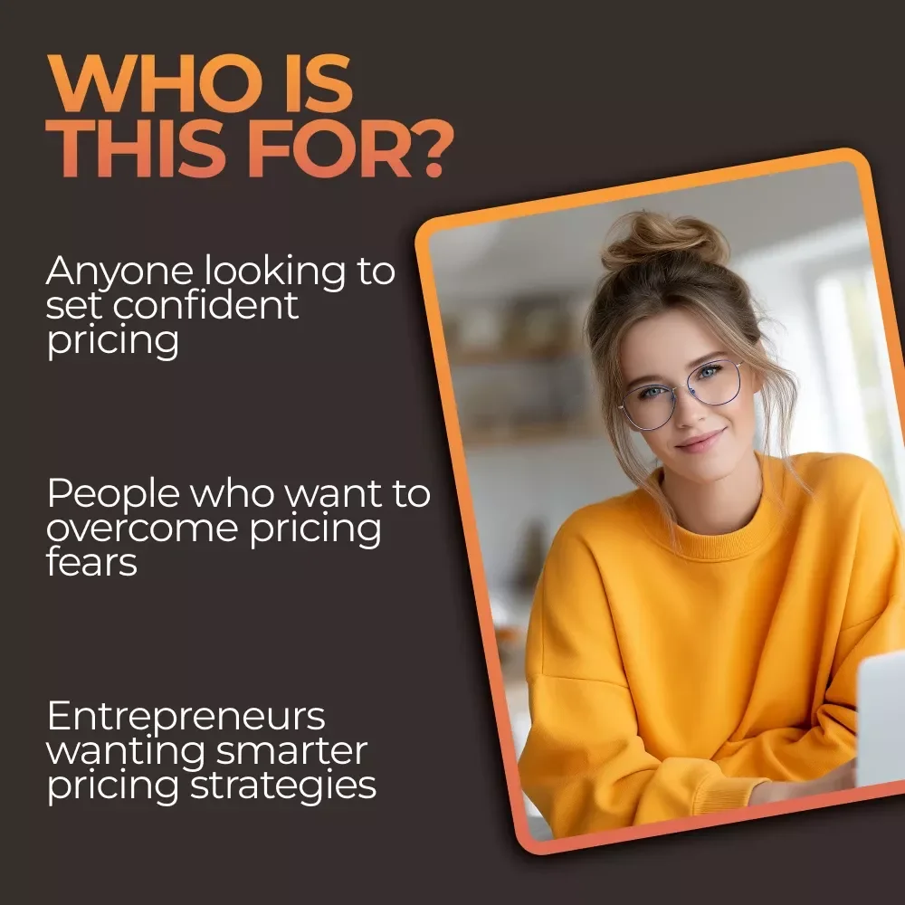 Confident Pricing Bundle: Overcome Pricing Fears & Learn Clever Pricing Moves - 5-in-1 Digital Guide