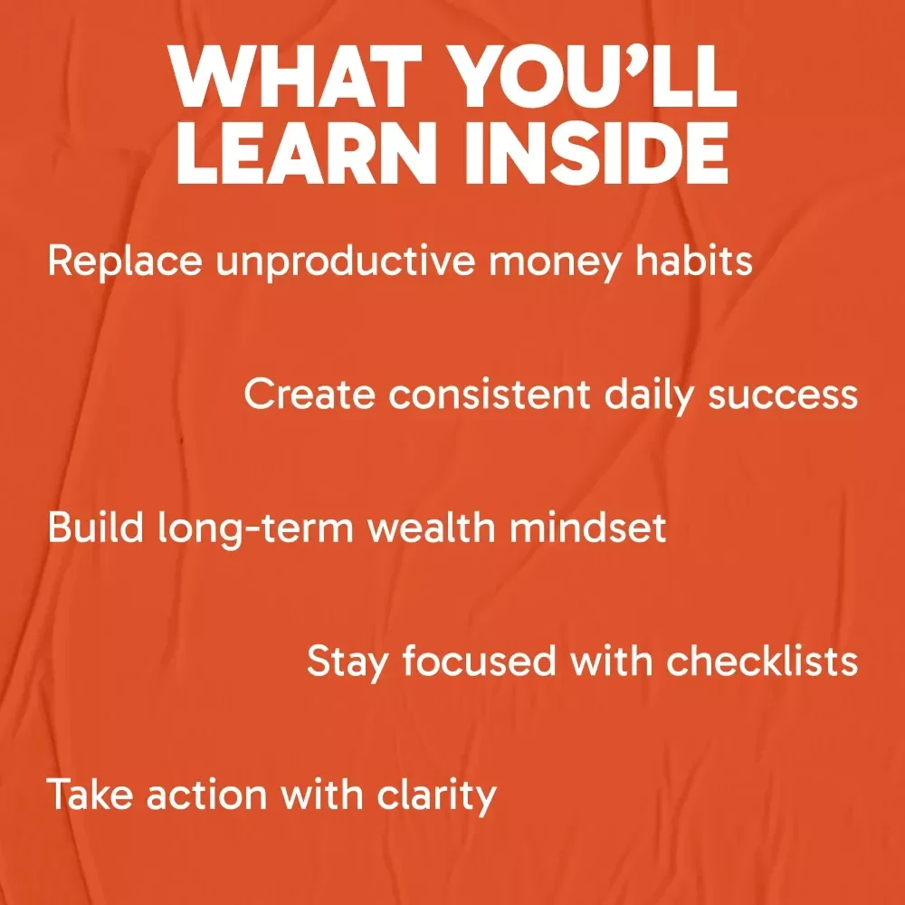 Wealth Building Daily Habits Bundle | rich habits you can adopt | 4-in-1 Digital Guides