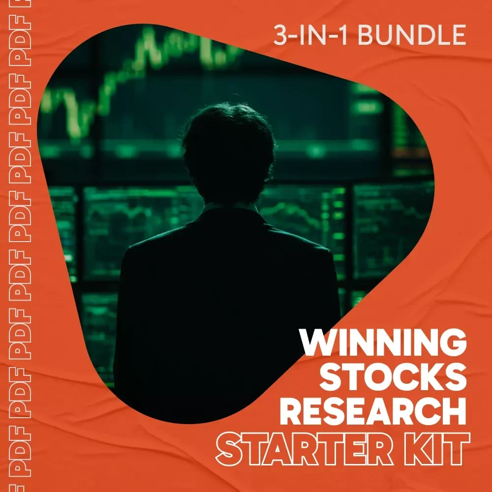 Winning Stocks Research Starter Kit: 3-in-1 Bundle for Finding Good Stocks
