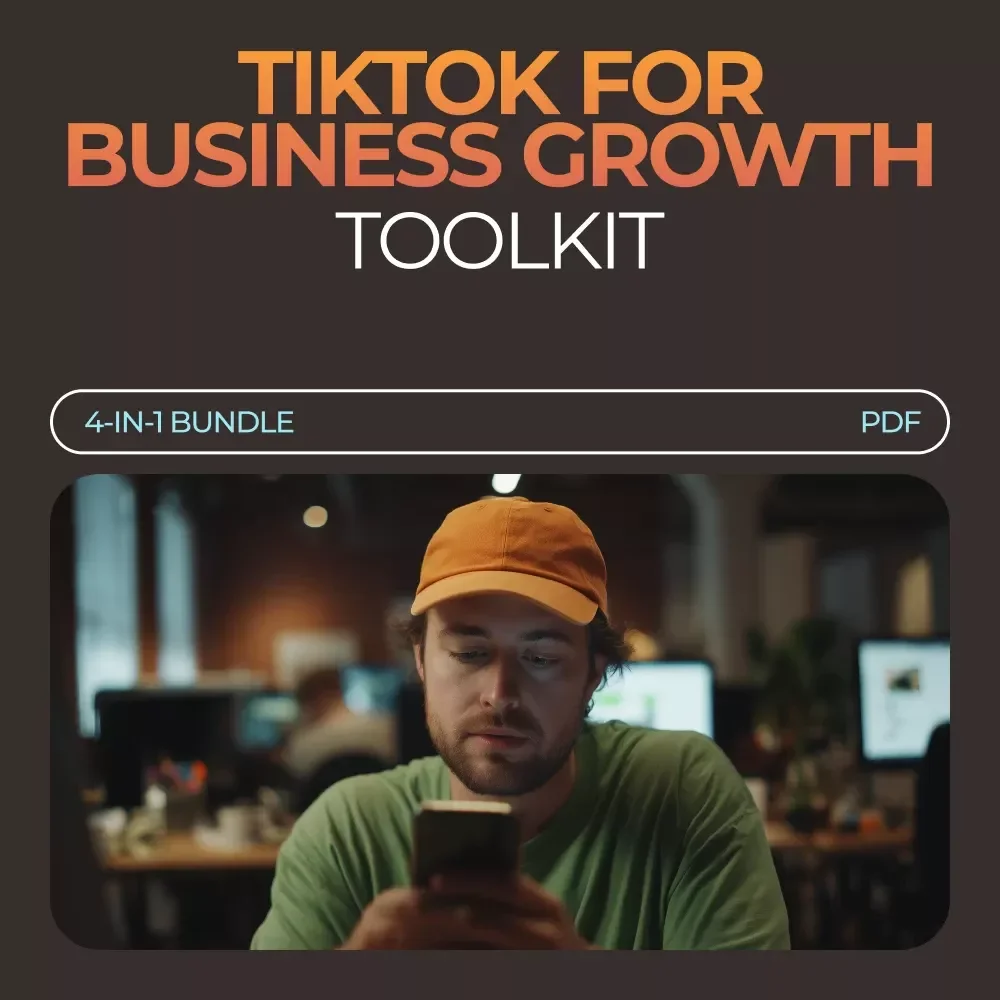 TikTok for Business Growth Toolkit: 4-in-1 Bundle for TikTok Strategy