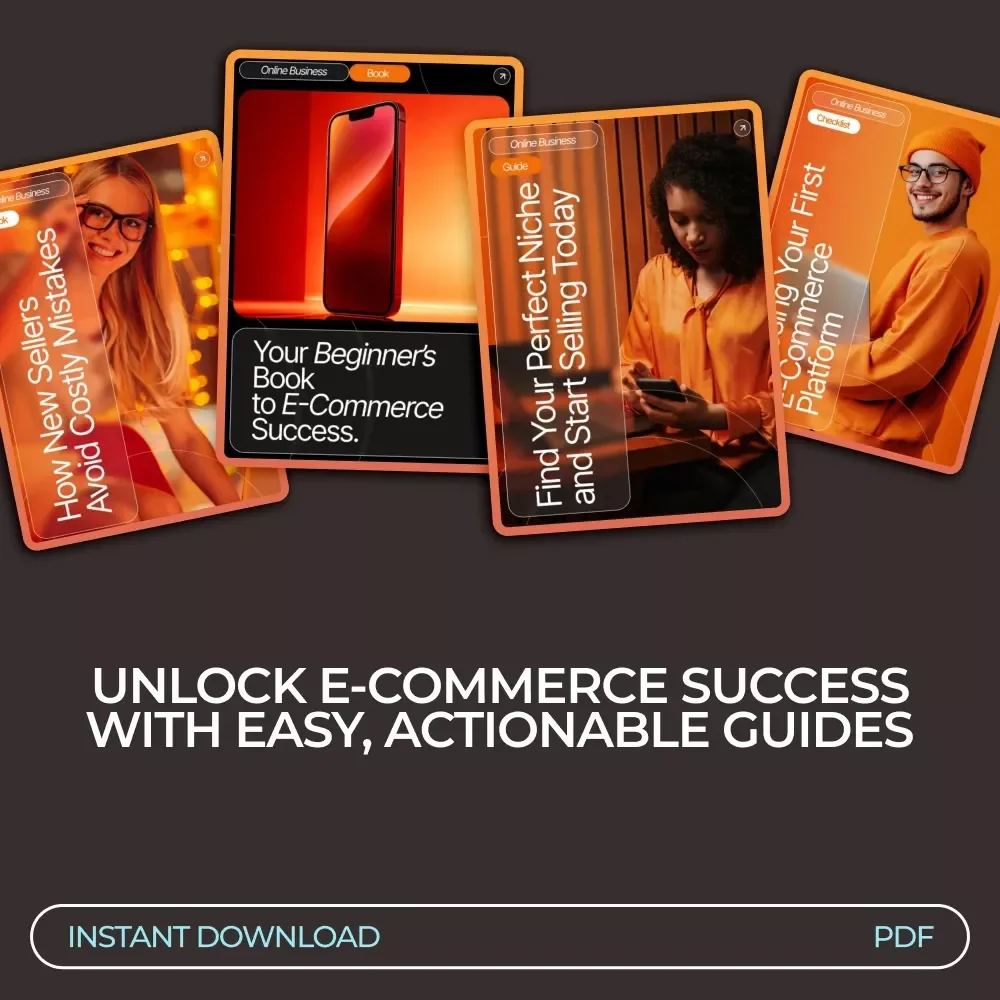 E-commerce Basics Bundle: 4-in-1 Digital Guides for Beginners