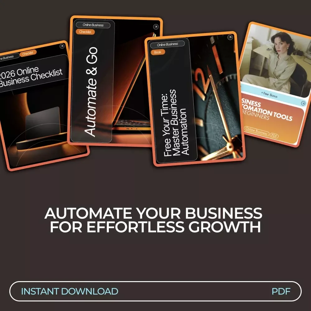 2026 AI Automation Bundle for Online Businesses – 5-in-1 Digital Download Bundle