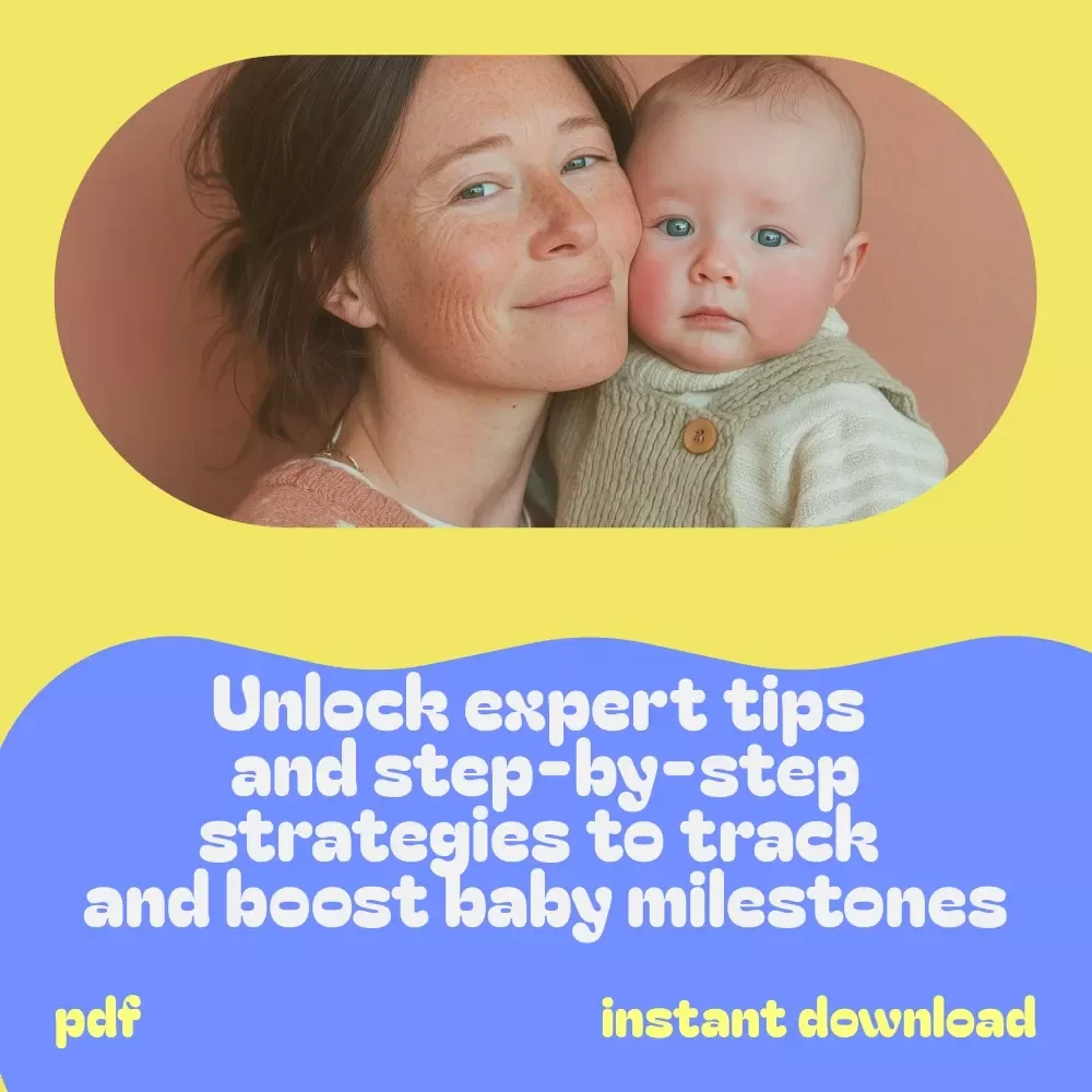 A Milestone-Smart Bundle for a Growing Newborn - 3-in-1 Digital Download Guide, eBook & Checklist