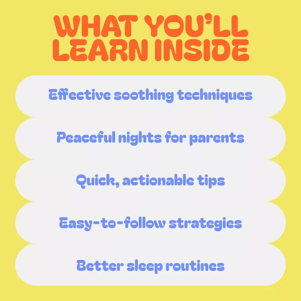 Newborn Soothing Pack for Calm Days and Nights | 3-in-1 Bundle of Guides, eBooks, & Checklists
