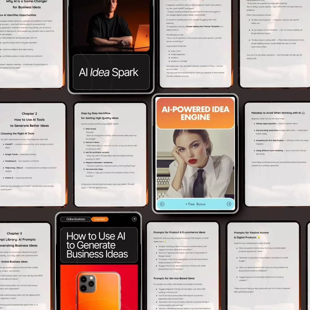 AI-Driven Business Ideas Bundle – AI for Generating Business Ideas