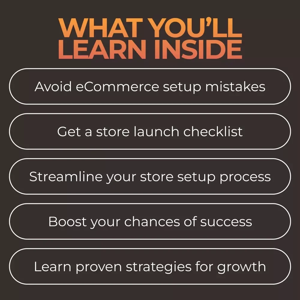 Beginner-Proof Online Store Setup Bundle: Mistakes That Hold New Online Stores Back, Checklist & Guide