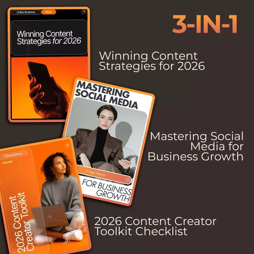 2026 Content Strategy Bundle - Master Social Media, Winning Strategies & Creator Checklist
