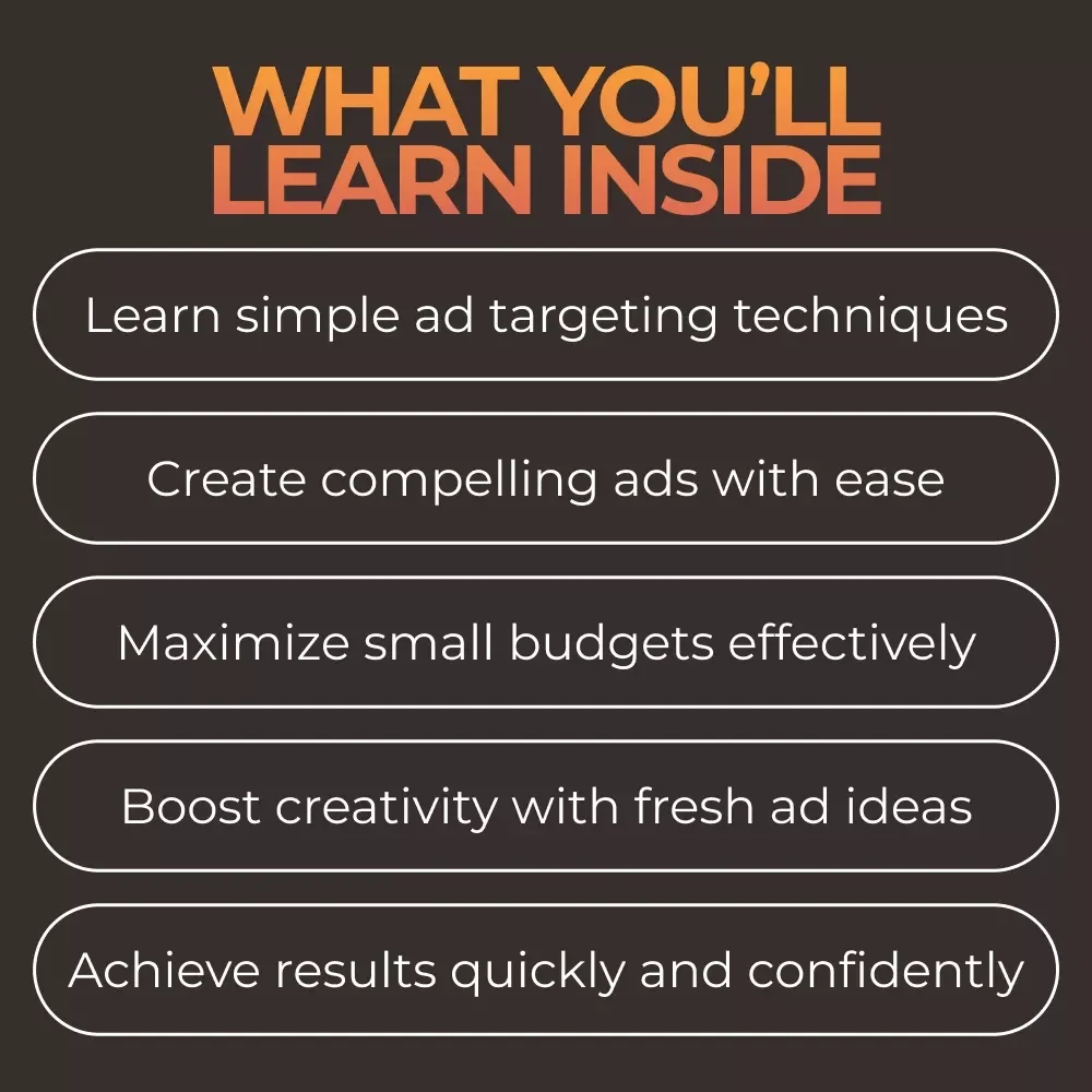 Beginner Ad Strategy Toolkit: 5-in-1 Bundle for Ads Basics, Targeting, and Creative Ideas