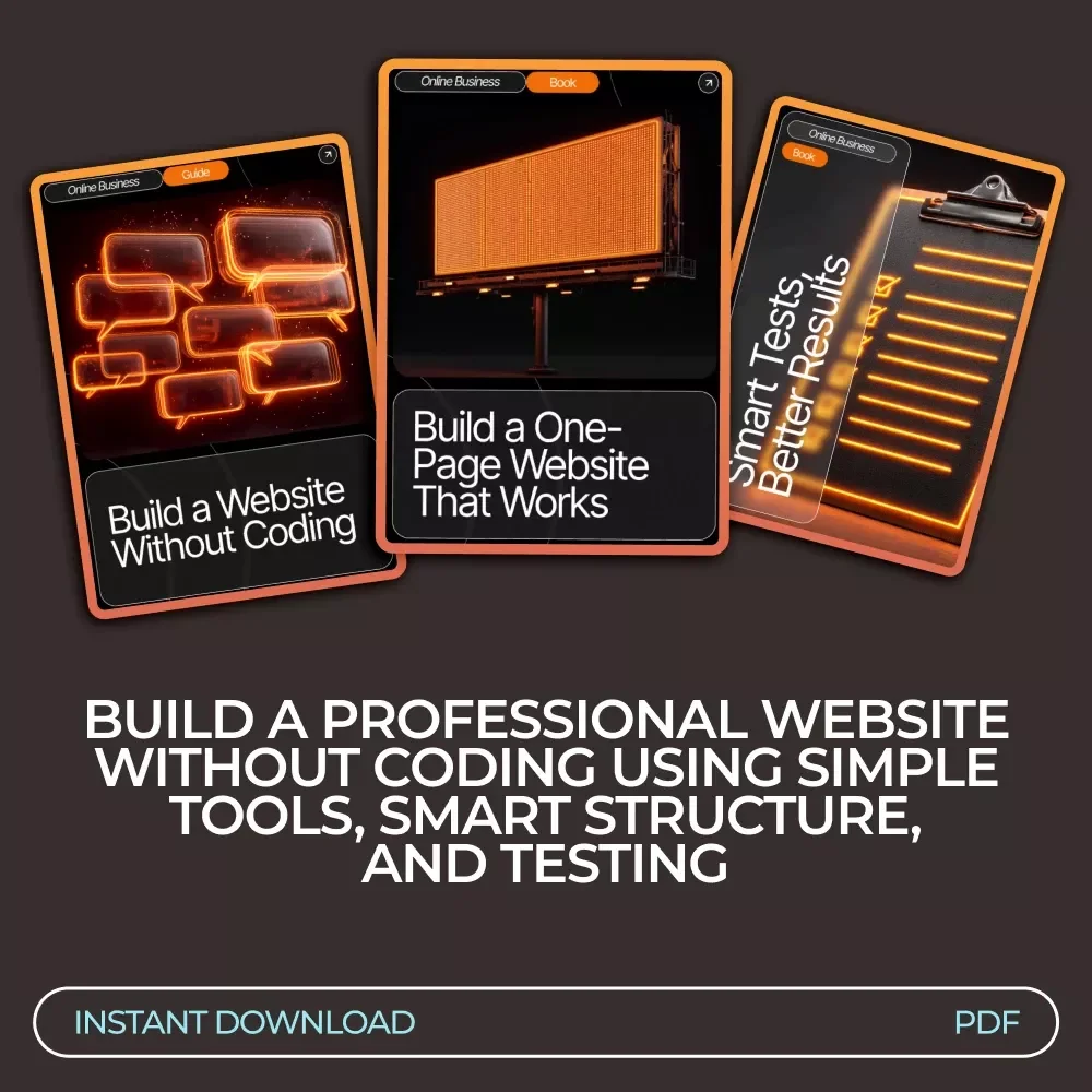 No-Code Website Builder Toolkit | Build a Website Without Coding 3-in-1 Bundle