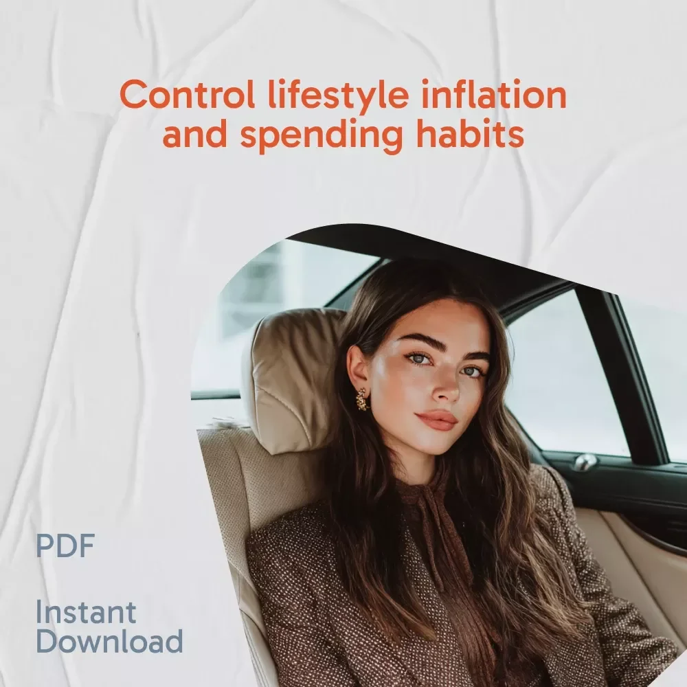 Spending Escalation Awareness and Control Toolkit | Lifestyle Inflation 3-in-1 Bundle