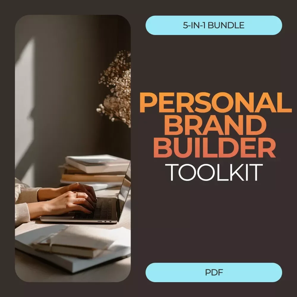 Personal Brand Builder Toolkit: 5-in-1 Bundle for How to Build a Personal Brand Online