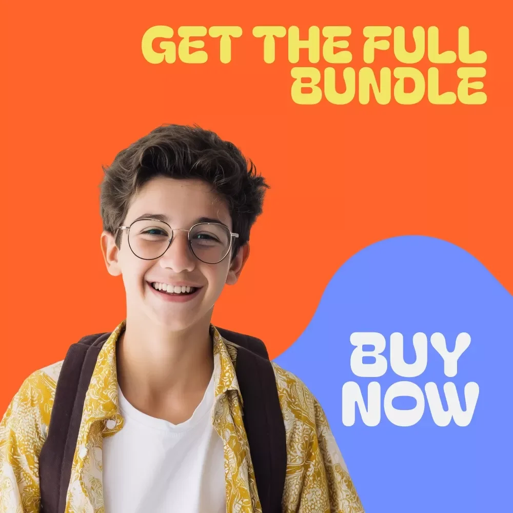 Teen Sleep Toolkit for Rest & Reset: 3-in-1 Bundle for Stress, Screen Time & Sleep Issues