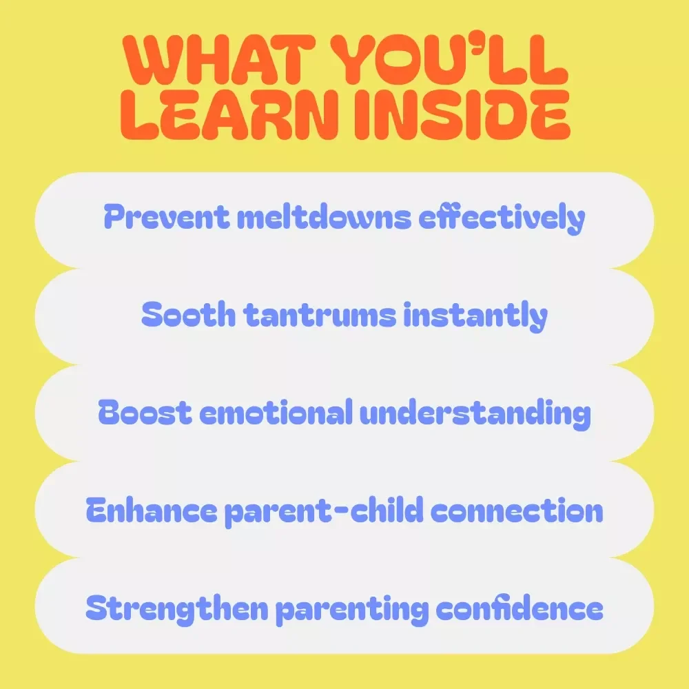 Gentle Guidance System for Toddler Emotions: 3-in-1 Bundle for Meltdown Prevention & Tantrum Taming