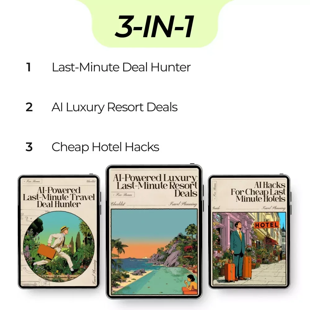 Embrace Spontaneous Trips for Smart Prices – AI for Last Minute Travel Deals