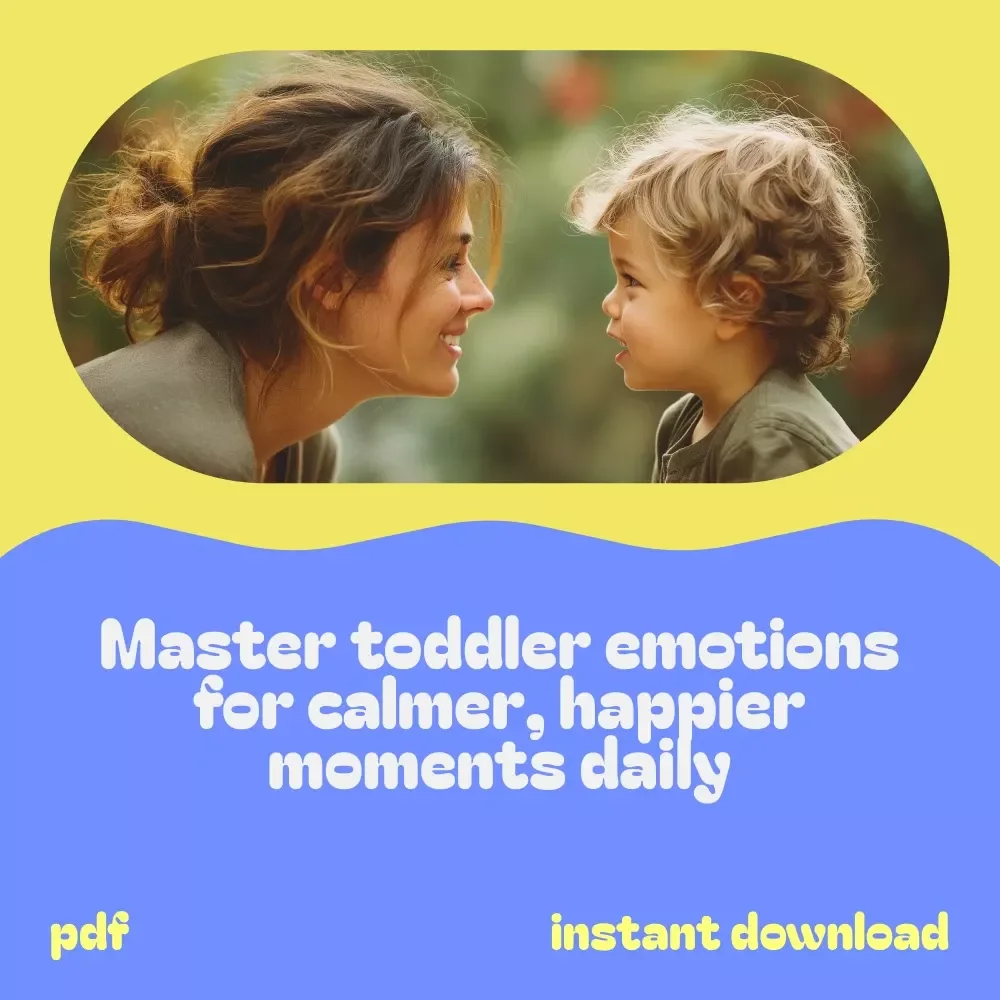 Gentle Guidance System for Toddler Emotions: 3-in-1 Bundle for Meltdown Prevention & Tantrum Taming