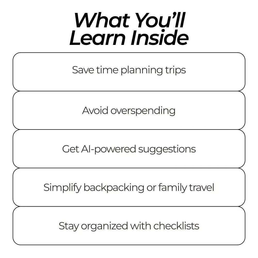 Embrace Effortless Travel Budgeting with AI System – AI That Creates a Travel Budget for You