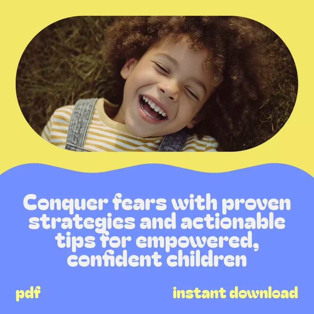 Raising Your Brave Hero with a Fear Support Bundle – Digital Download for Overcoming Fear