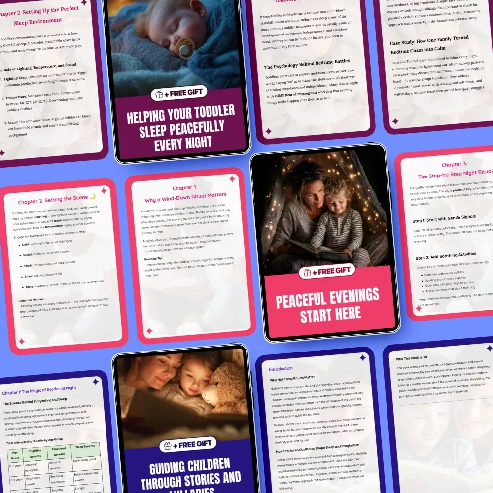 Sweet Dreams Toolkit for Toddler Nights: Guides, eBooks & Checklists for Peaceful Sleep