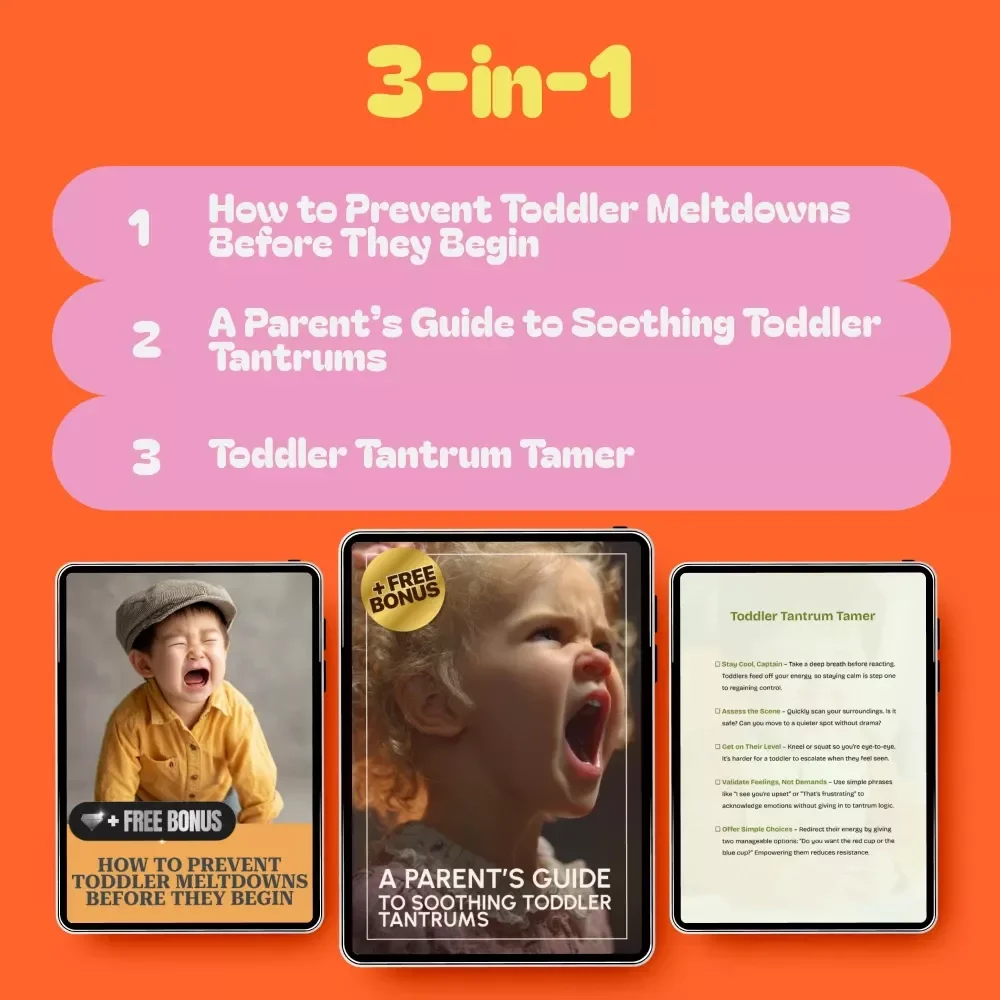 Gentle Guidance System for Toddler Emotions: 3-in-1 Bundle for Meltdown Prevention & Tantrum Taming