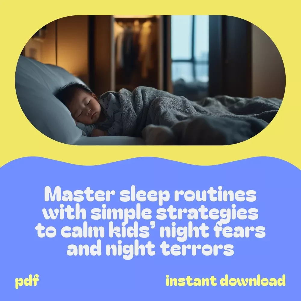 Peaceful Nights System for Worried Sleepers - 4-in-1 Bundle to Calm Kids’ Night Fears