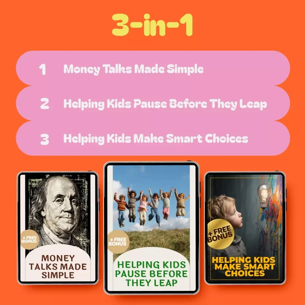 Kids Finance Toolkit: From Allowance to Awareness | 3 in 1 Bundle of Money Guides & Checklists