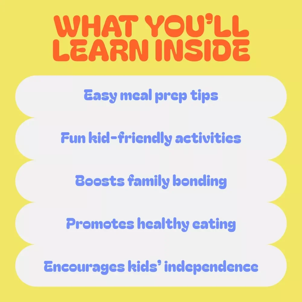 Cooking Together Bundle for Family Fun: Little Chefs in Action, Meal Prep Made Fun & More