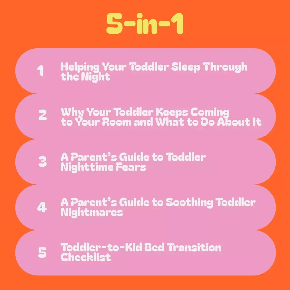 Calm Bedtimes System for Growing Toddlers - 5-in-1 Bundle to Stop Night Wakings