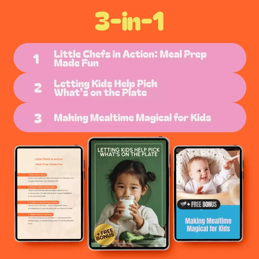 Cooking Together Bundle for Family Fun: Little Chefs in Action, Meal Prep Made Fun & More