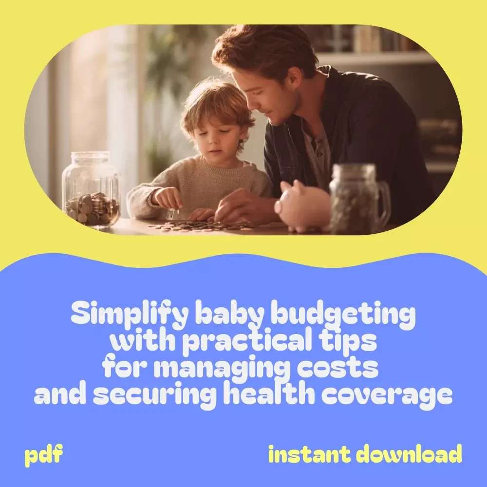 Plan, Save, Relax with a Baby Budget Toolkit – 3-in-1 Digital Download Bundle