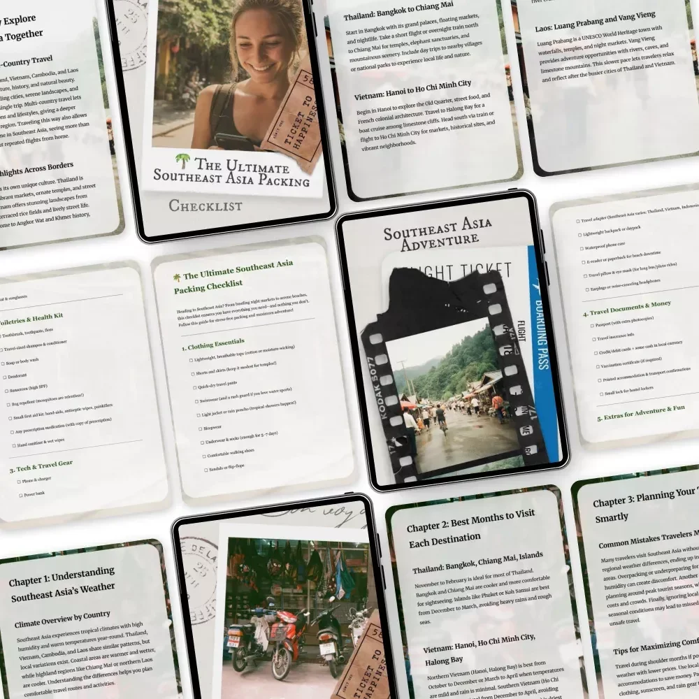 A Packing Mastery Bundle for Southeast Asia – Packing List for Southeast Asia