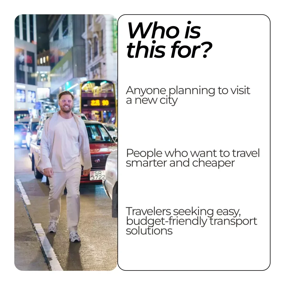 A Smart Bundle for a Clever City Explorer: Cheap Ways to Get Around a New City