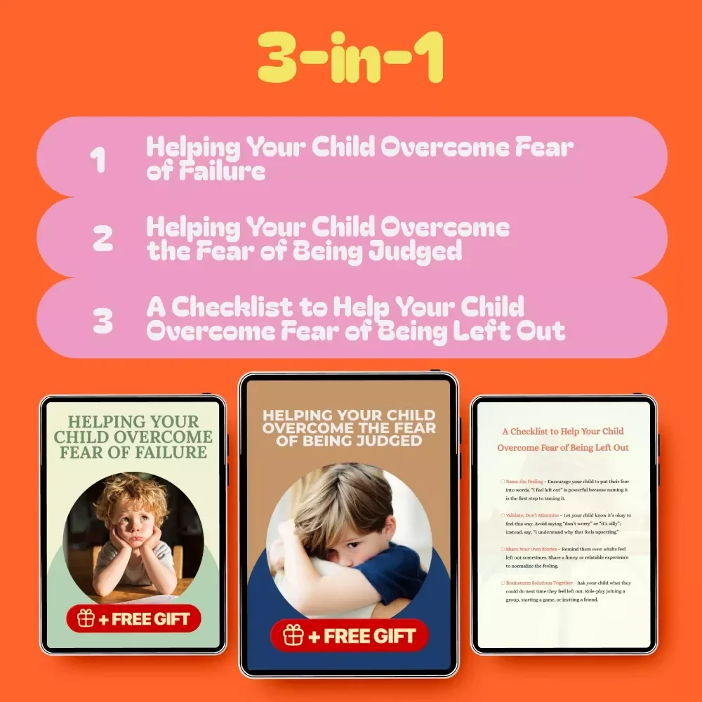 Raising Your Brave Hero with a Fear Support Bundle – Digital Download for Overcoming Fear